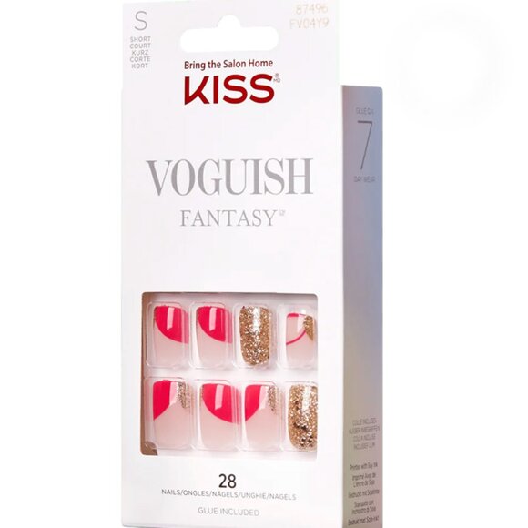 Kiss Voguish Fantasy Short Length Nails - A New Year - Picture 1 of 5
